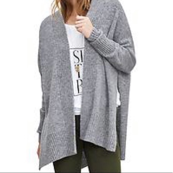 Banana Republic Merino Wool Cardigan Grey - Picture 2 of 10